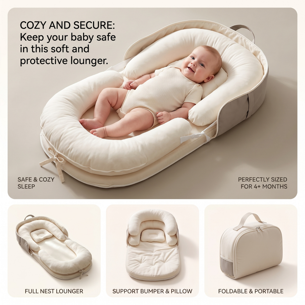 Little Manta Journey Baby Travel Nest