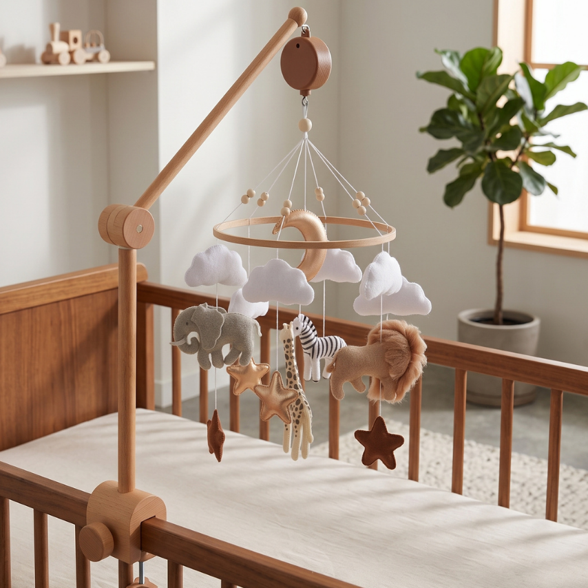 Little Manta Nordic Crib Mobile