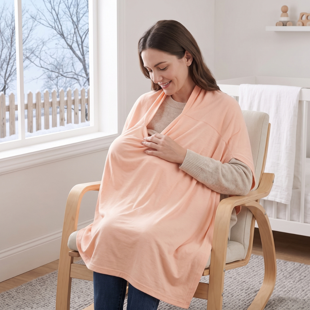 Little Manta Baby Nursing Cover Canopy