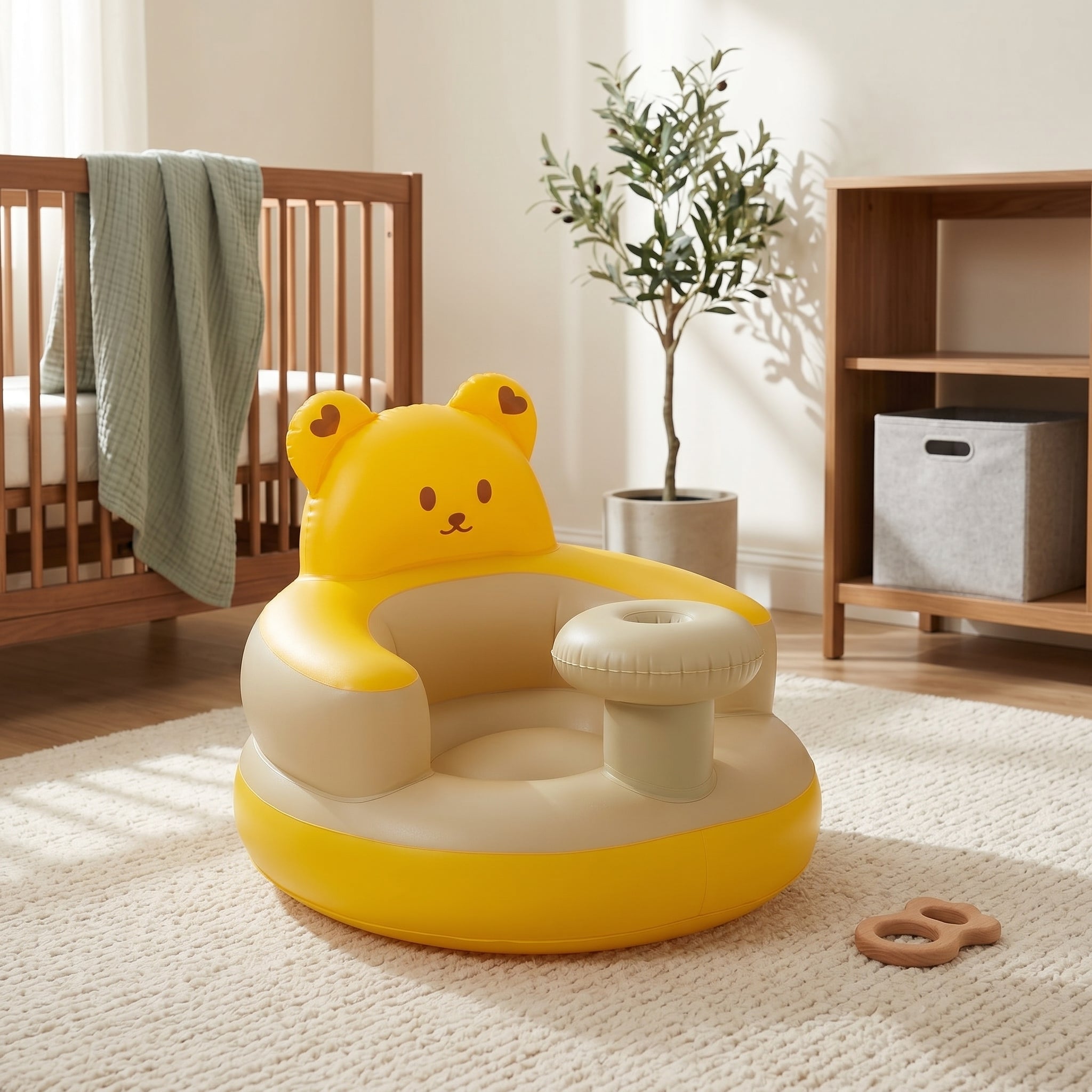 Little Manta Bear Baby Inflatable Seat