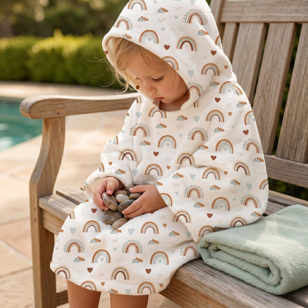 Little Manta Cuddle Kids Hooded Towel