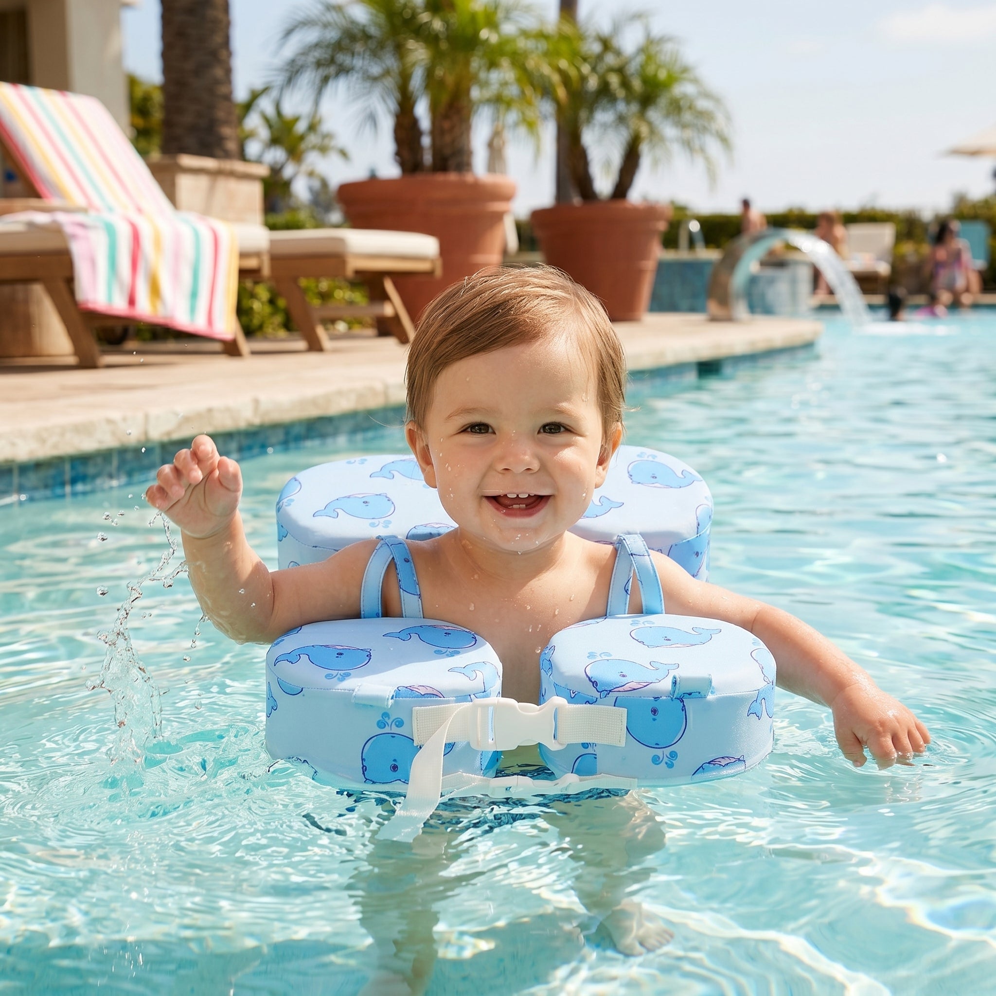 Little Manta Otter Baby Swim Vest