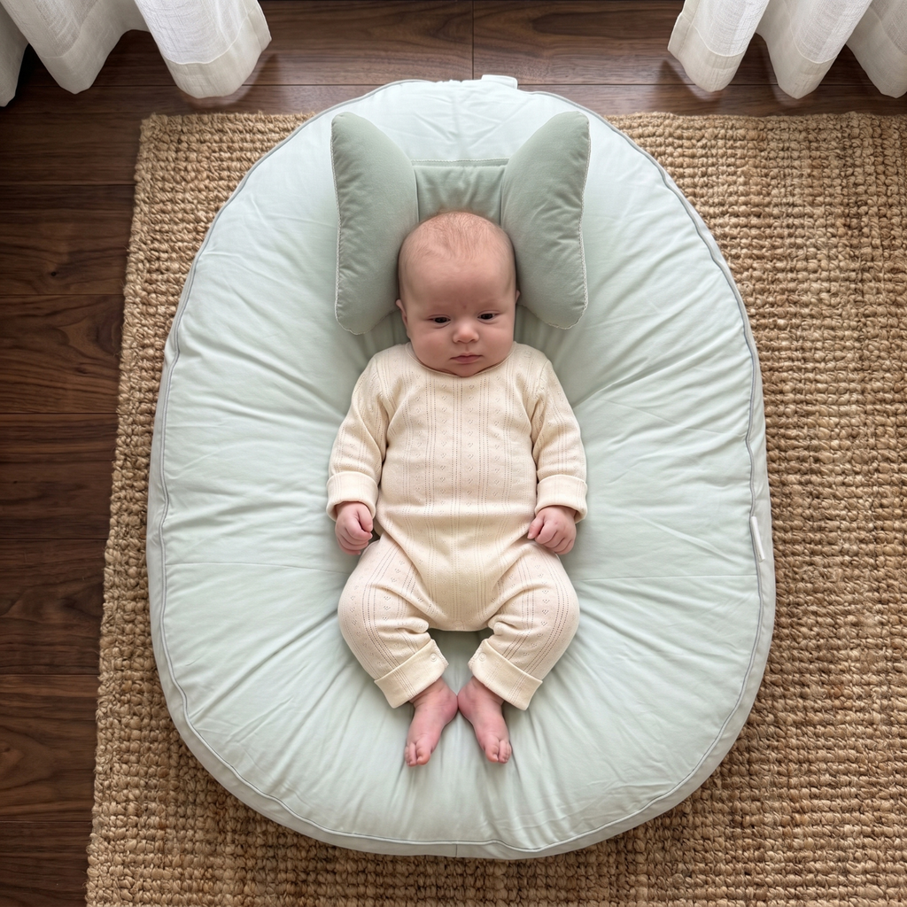 Little Manta Ribbon Baby Lounger