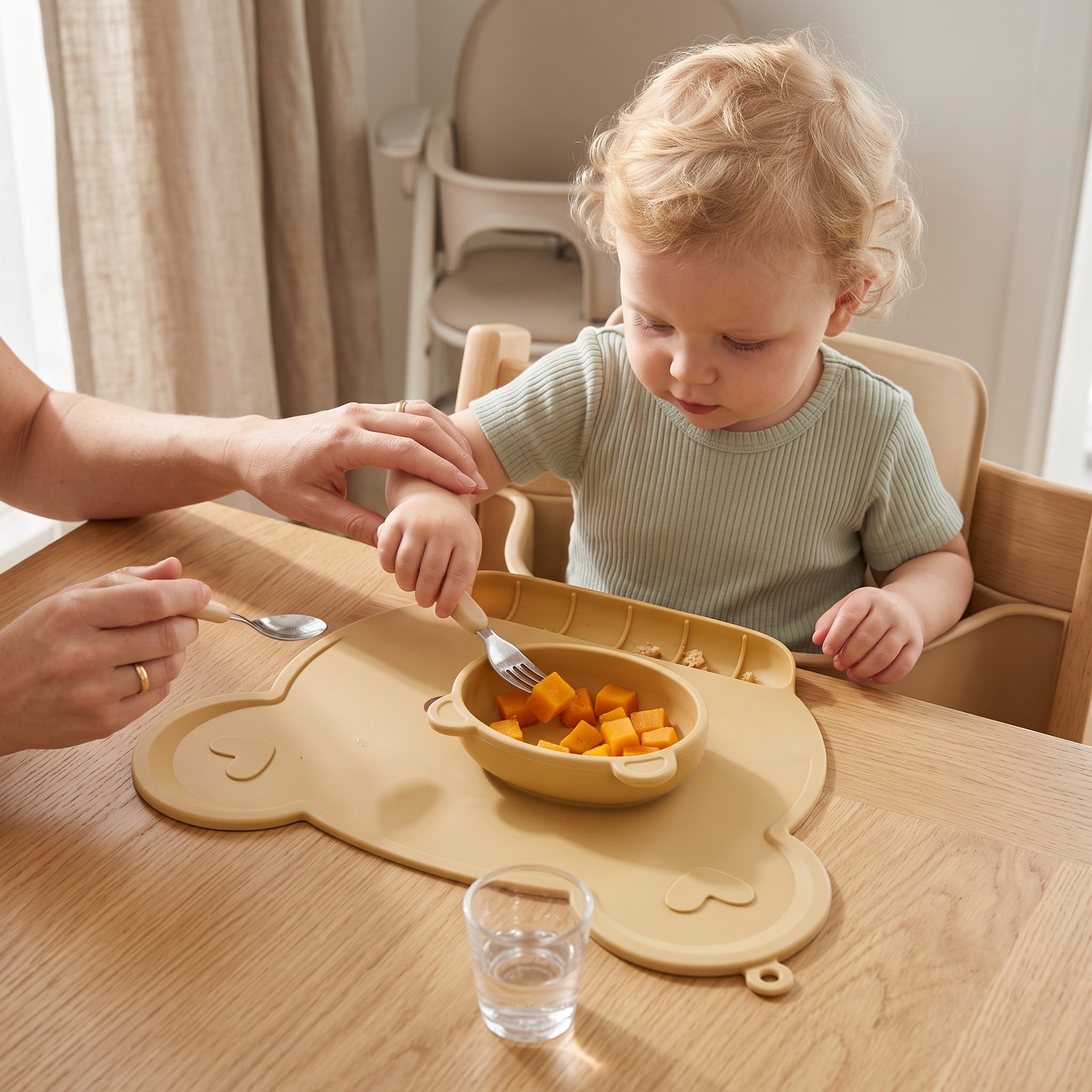 Little Manta Nordic Silicone Baby Placemat