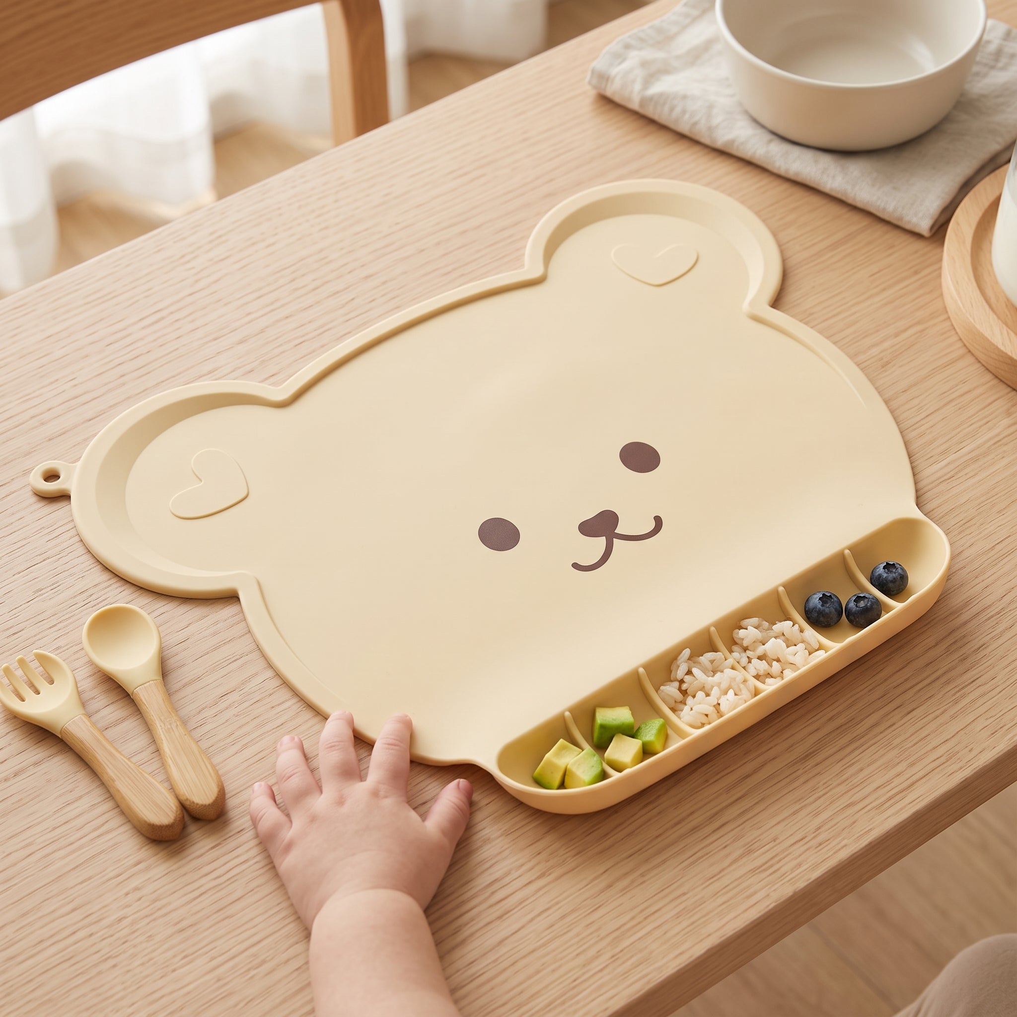 Little Manta Nordic Silicone Baby Placemat