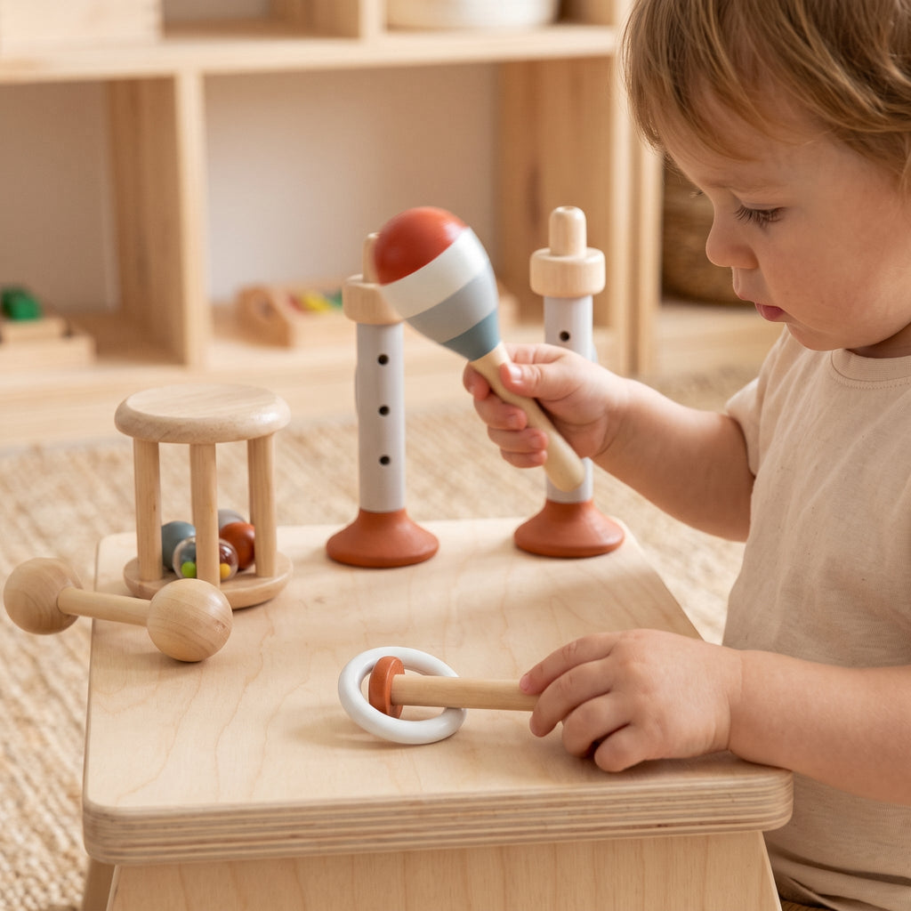 Fazo Store Wooden Musical Instrument Set