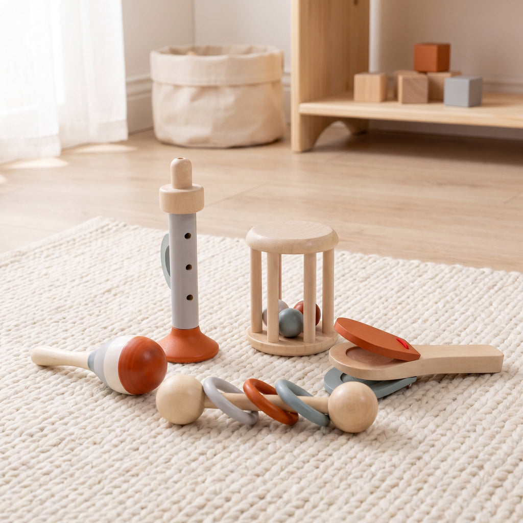 Fazo Store Wooden Musical Instrument Set