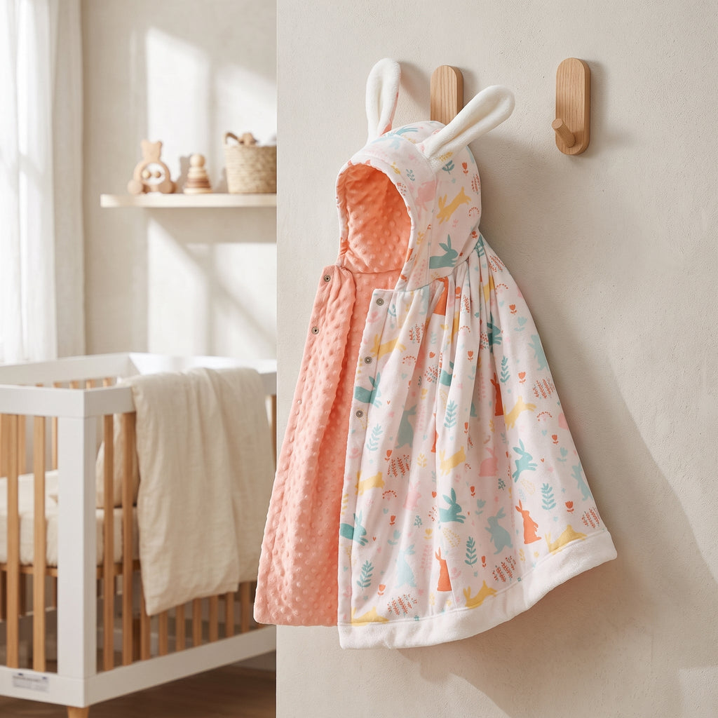 Little Manta Autumn Baby Hooded Cloak