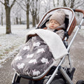 Little Manta Flannel Baby Stroller Blanket