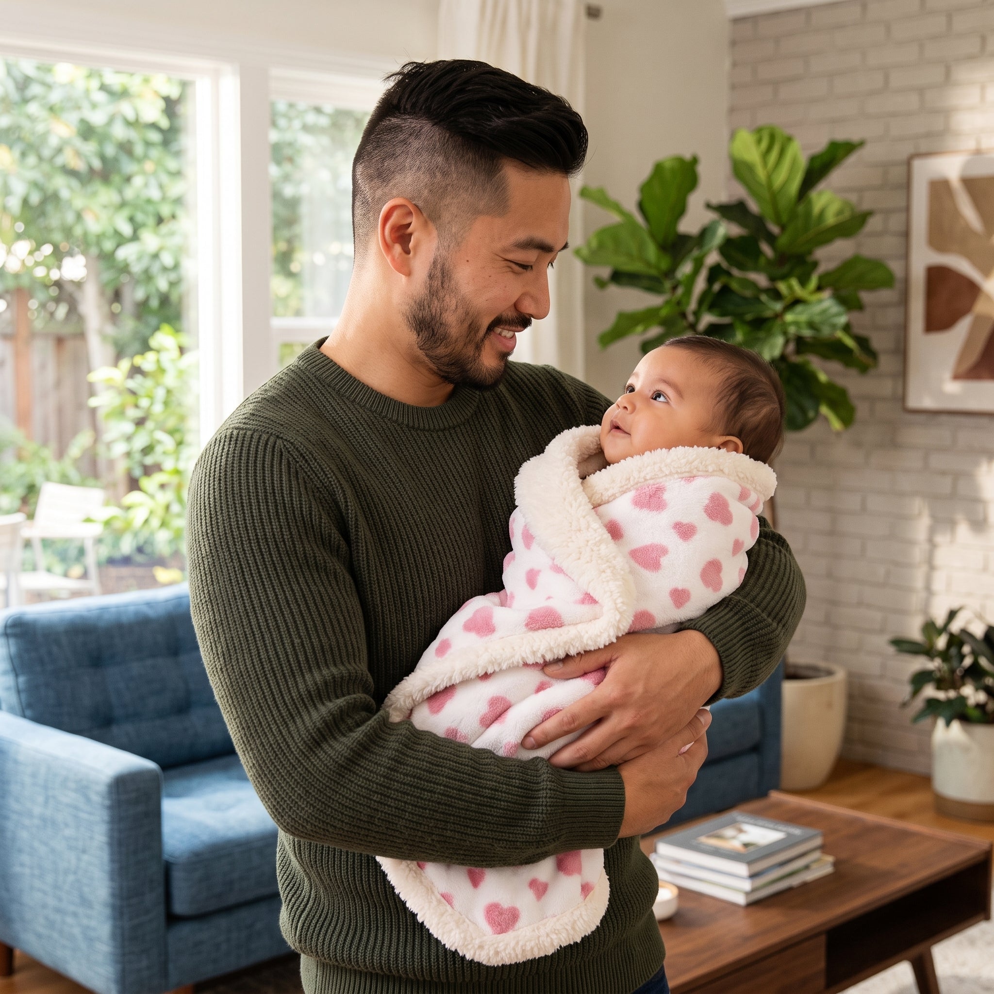 Little Manta Flannel Baby Stroller Blanket