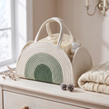 Fazo Store Woven Baby Diaper Caddy