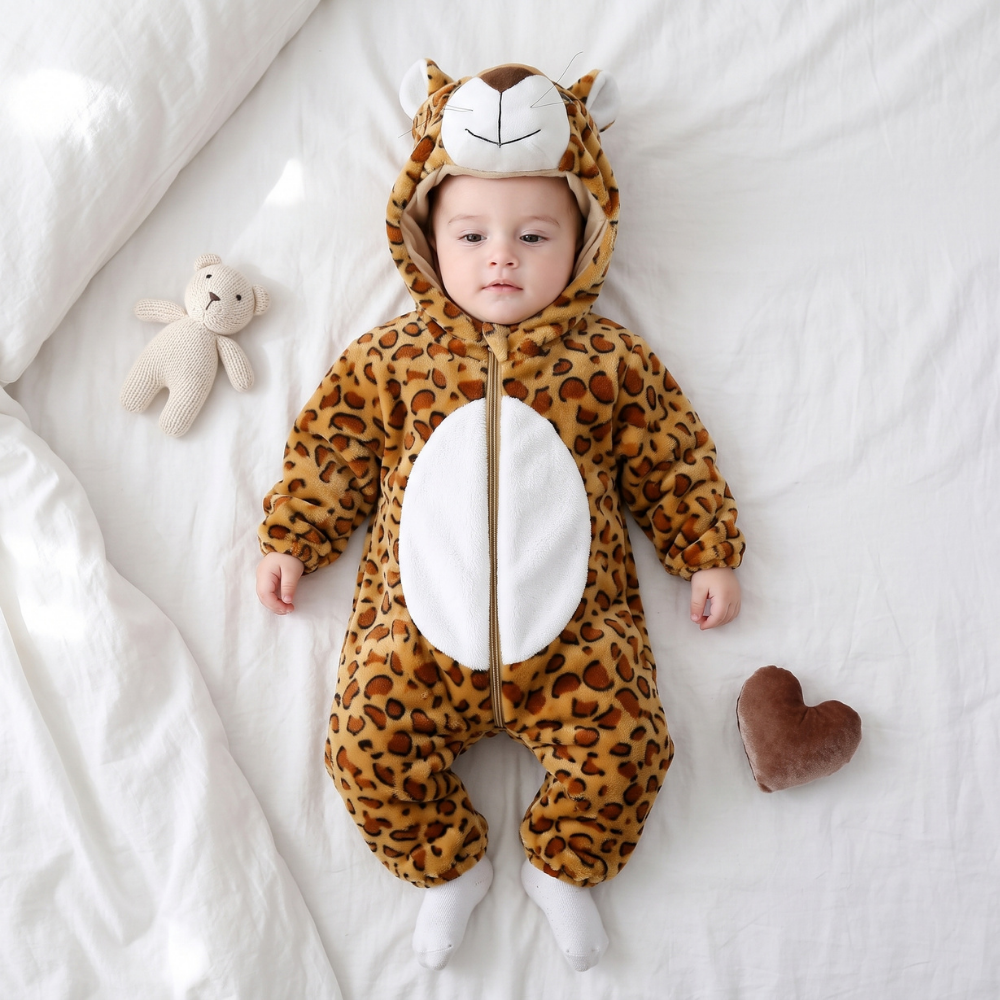 Little Manta Cocoa Baby Animal Onesie