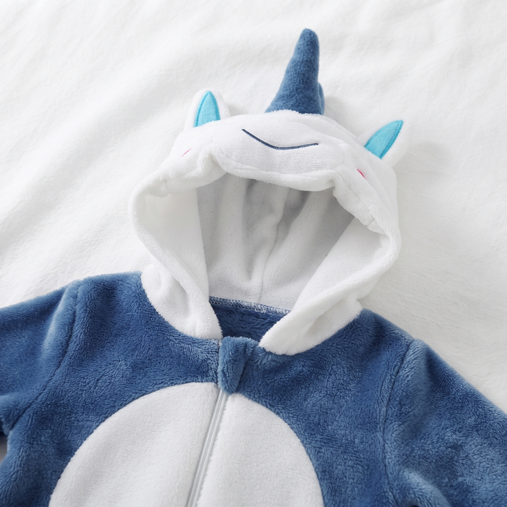 Little Manta Critter Toddler Hooded Onesie