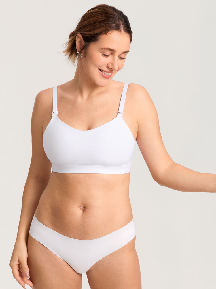 Inbarely® Plus Seamless Molded Nursing Bra