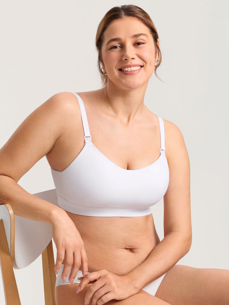 Inbarely® Plus Seamless Molded Nursing Bra
