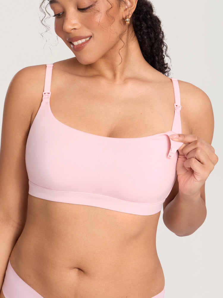 Fazo Store katoenen voedingsbralette met ronde hals