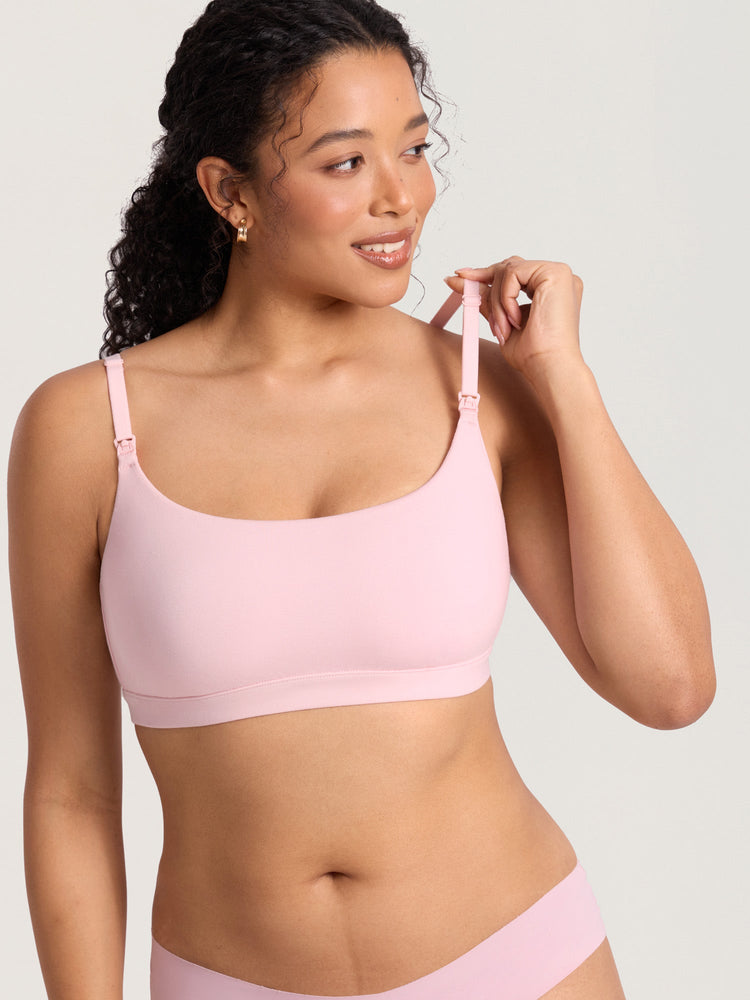 Fazo Store katoenen voedingsbralette met ronde hals