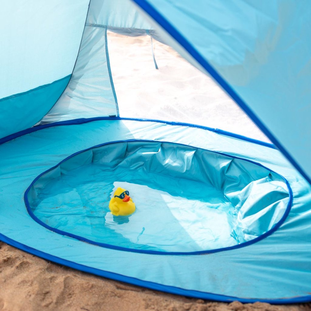 Little Manta Baby Beach Tent with Paddling Pool