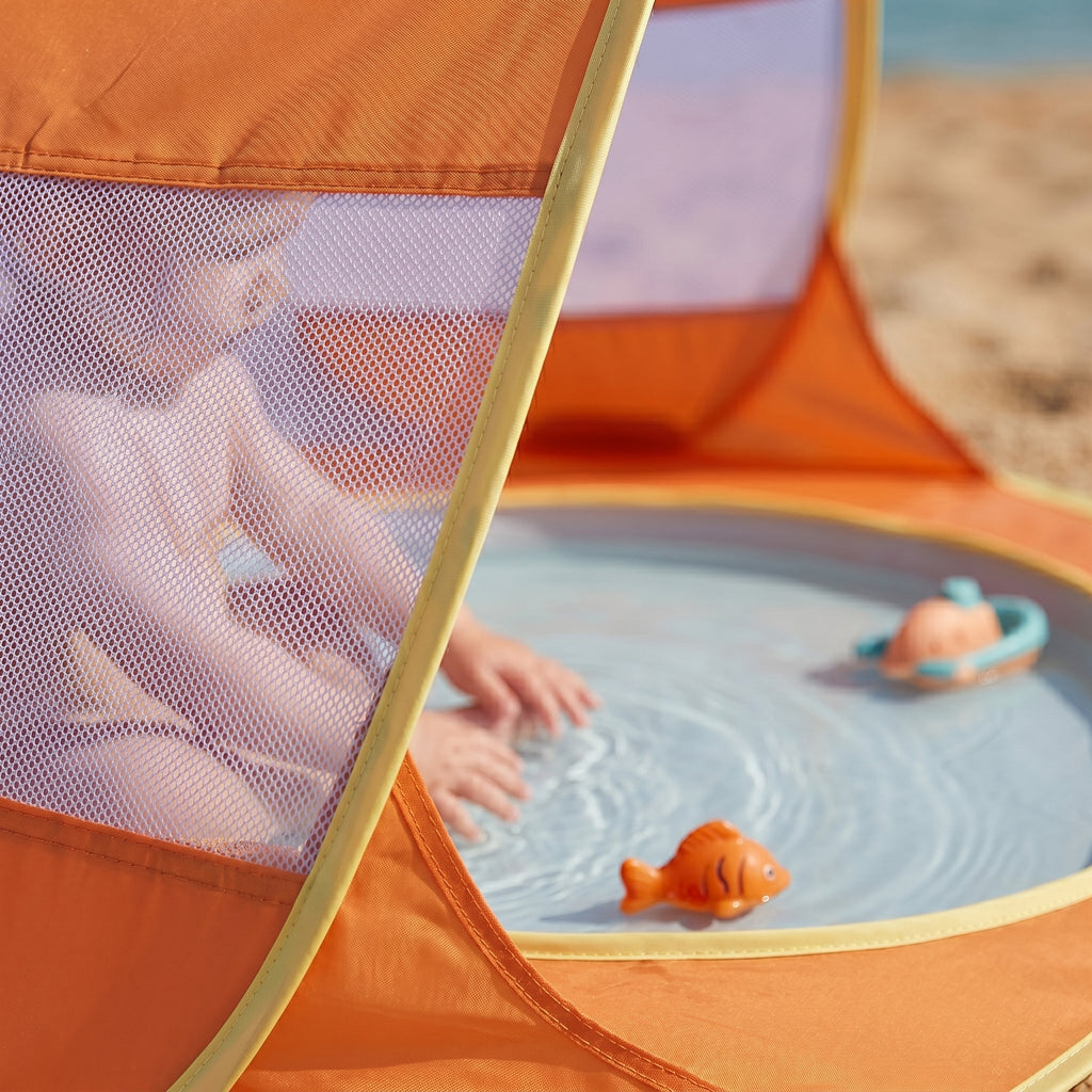 Little Manta Baby Beach Tent with Paddling Pool