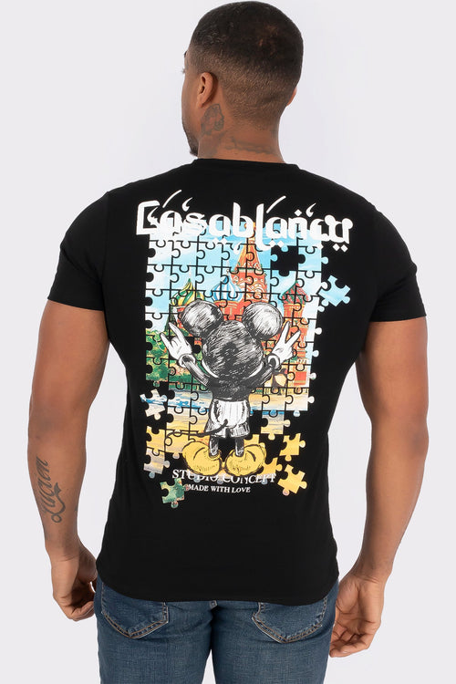 THE CASABLANCA SLIM FIT T-SHIRT