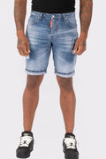 THE SLIMFIT STRETCH SHORT JEANS