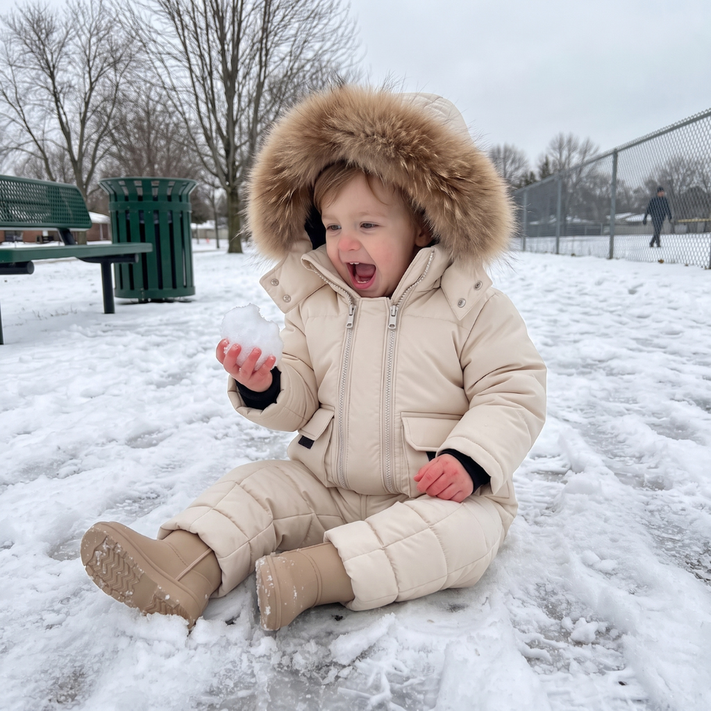 Little Manta Baby Puffer Jacket Set