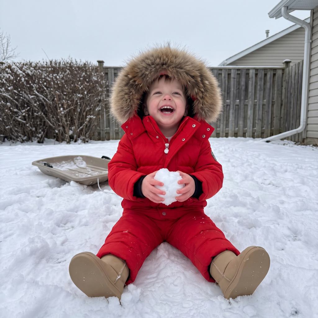 Little Manta Baby Puffer Jacket Set