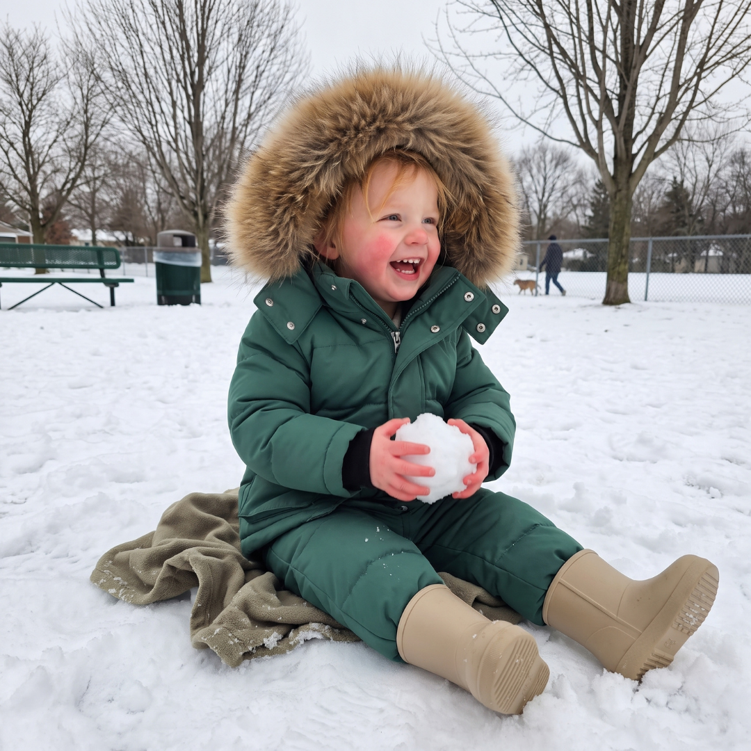 Little Manta Baby Puffer Jacket Set