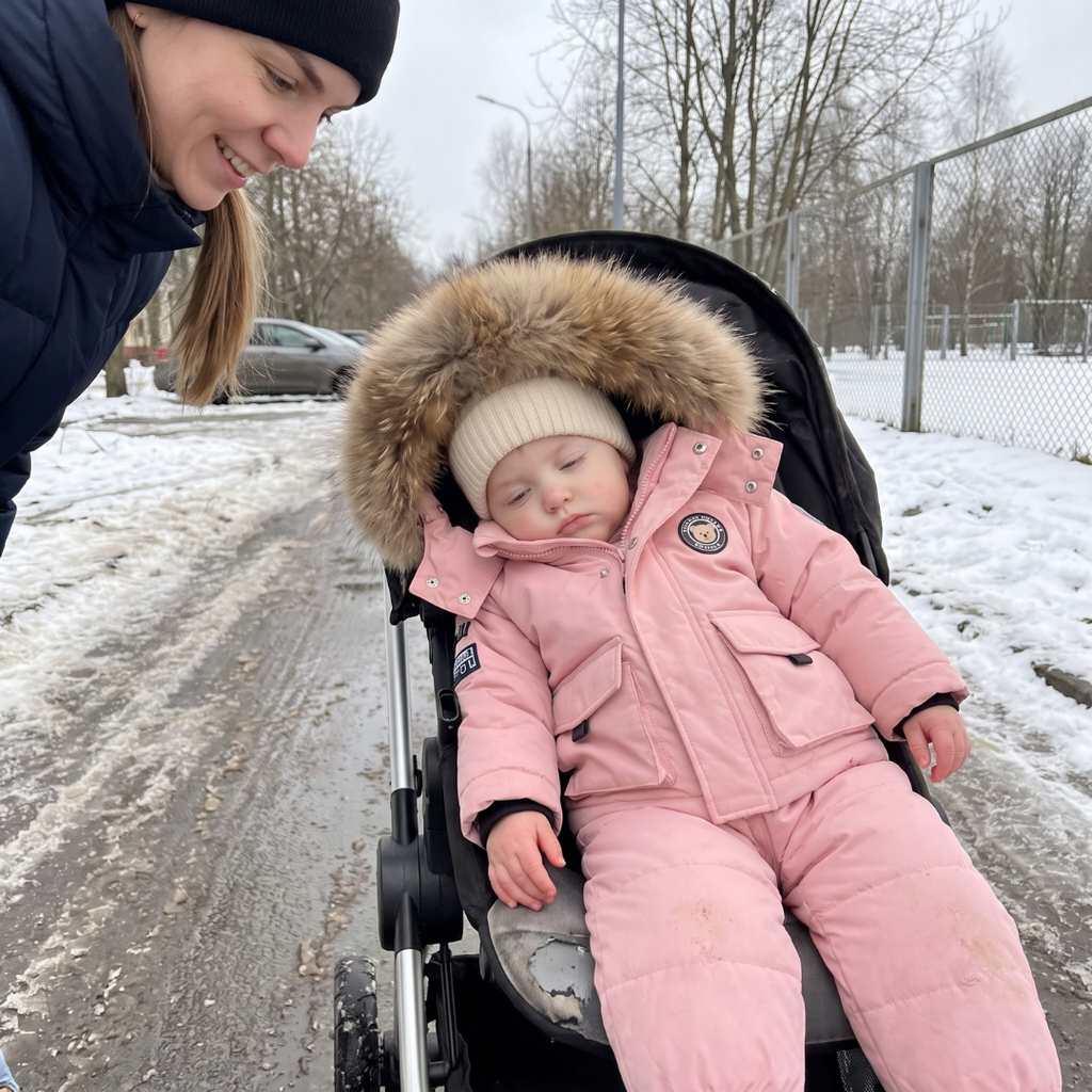 Little Manta Baby Puffer Jacket Set