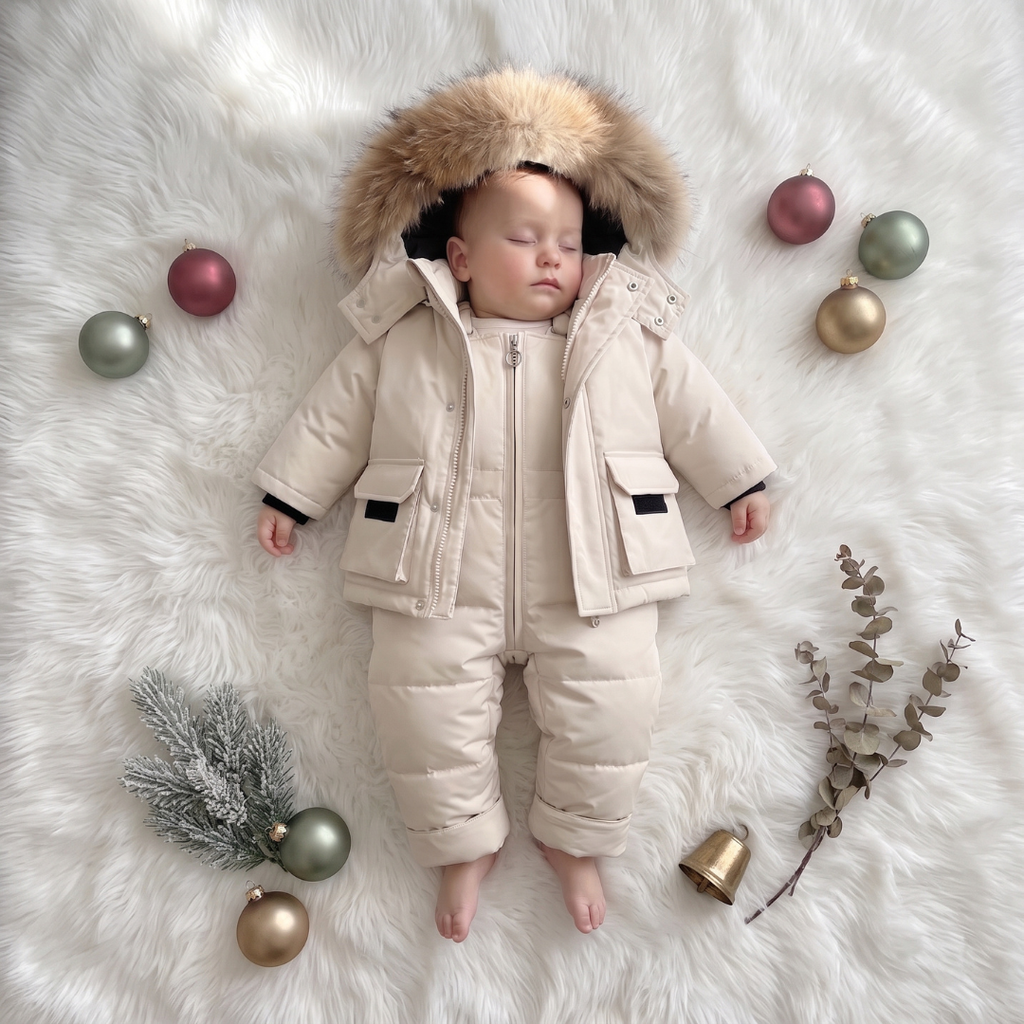 Little Manta Baby Puffer Jacket Set