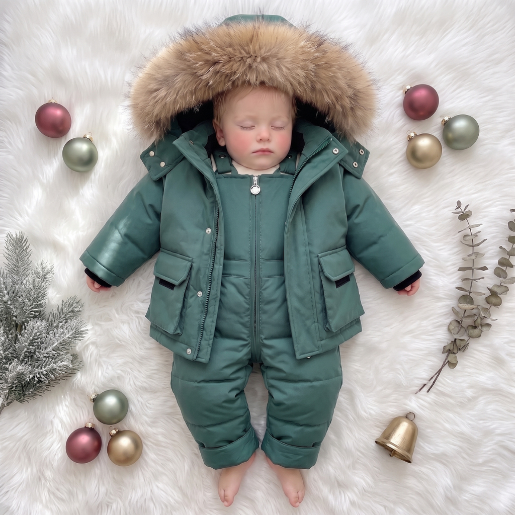 Little Manta Baby Puffer Jacket Set