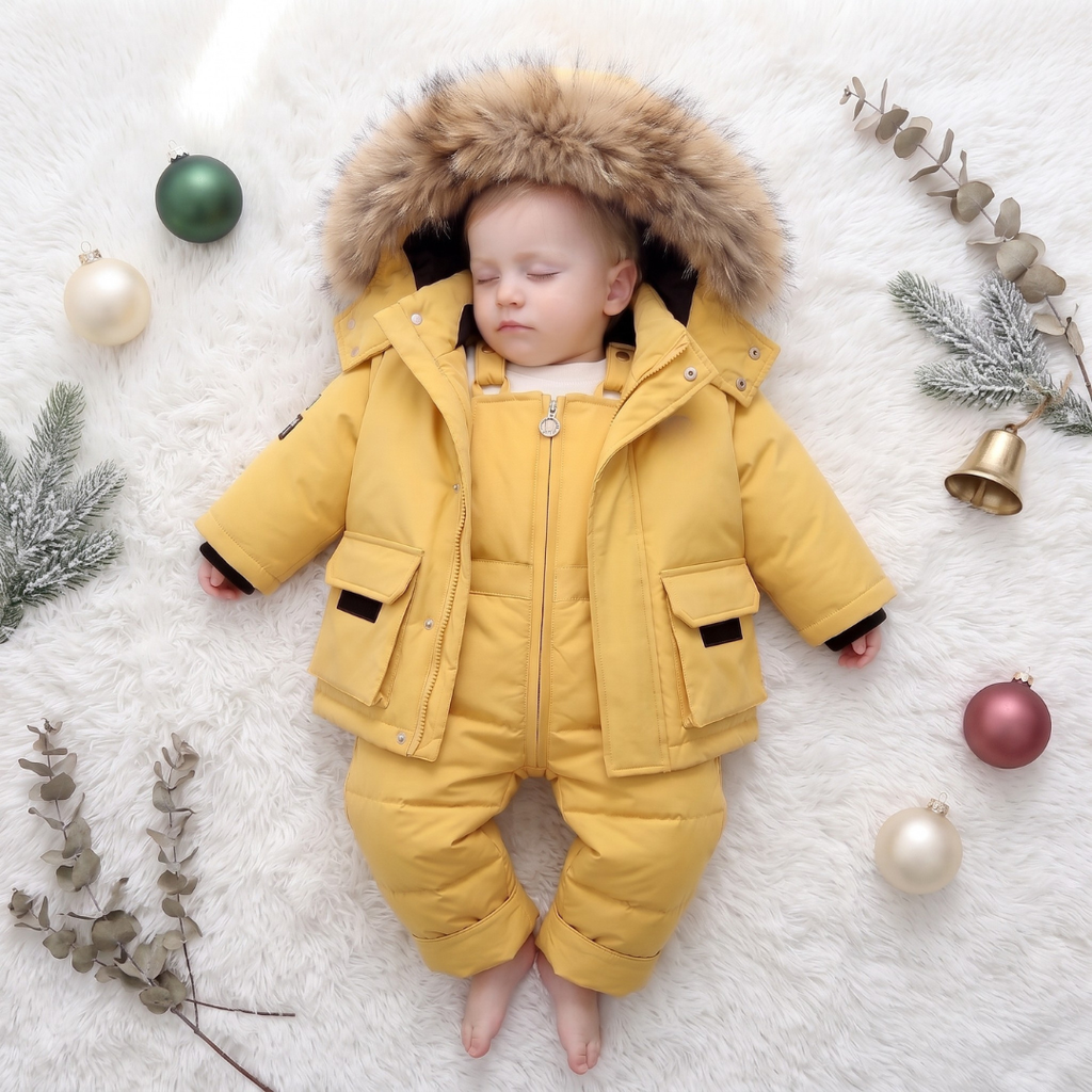Little Manta Baby Puffer Jacket Set