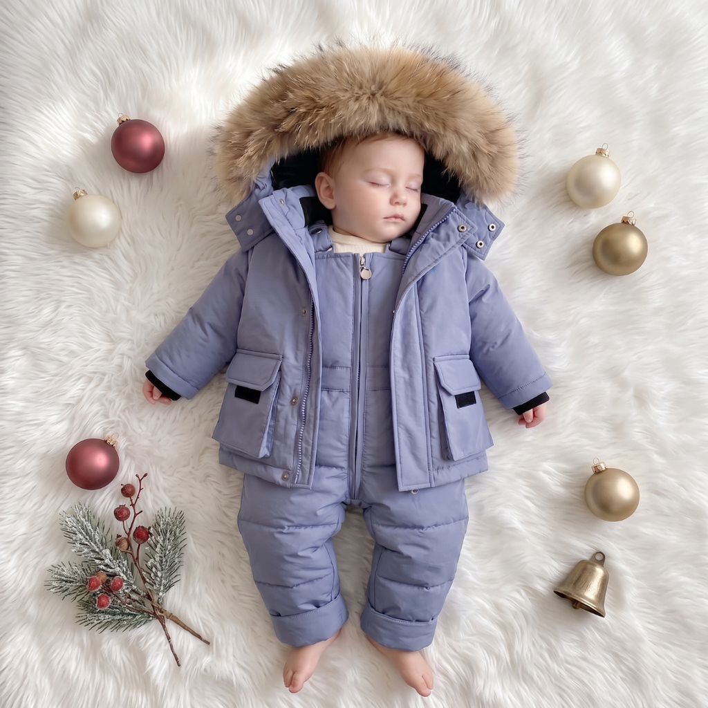 Little Manta Baby Puffer Jacket Set