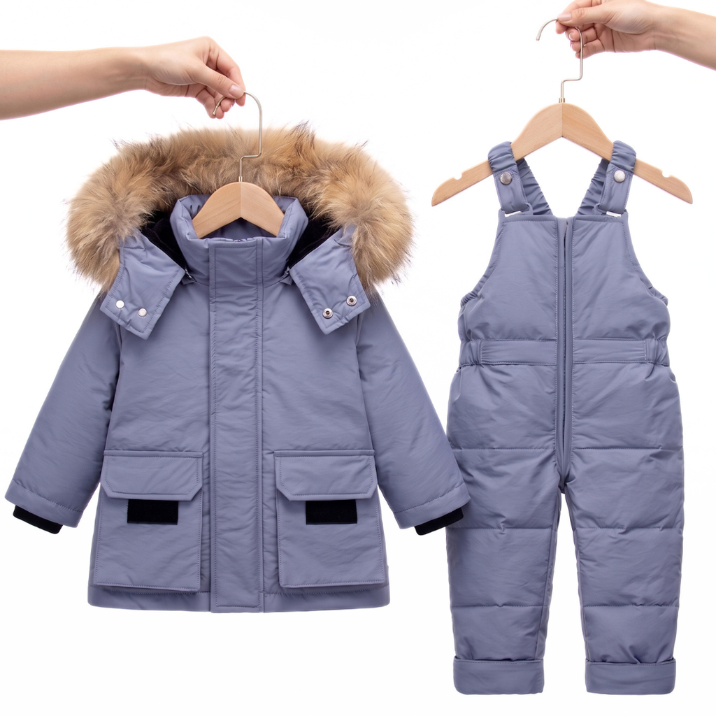 Little Manta Baby Puffer Jacket Set