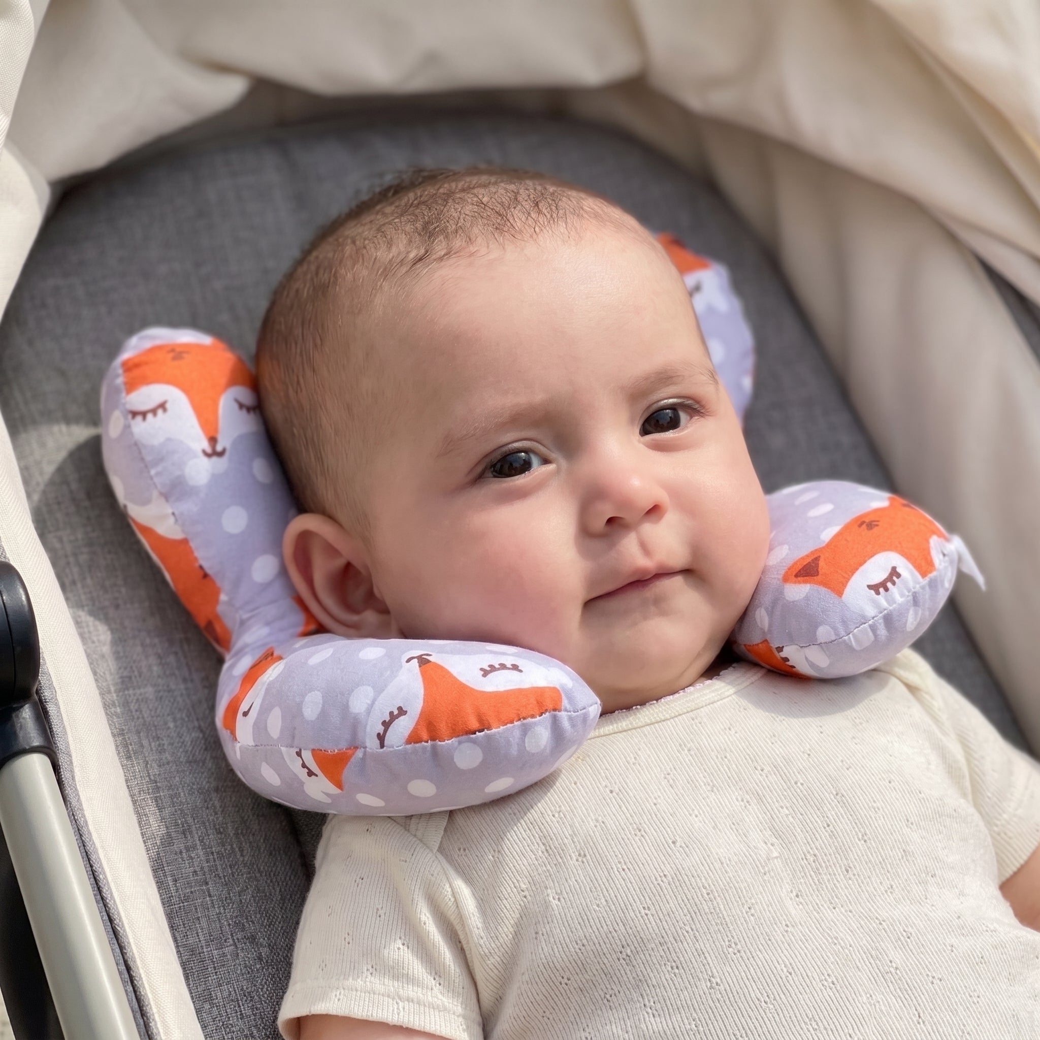 Little Manta Baby Travel Pillow