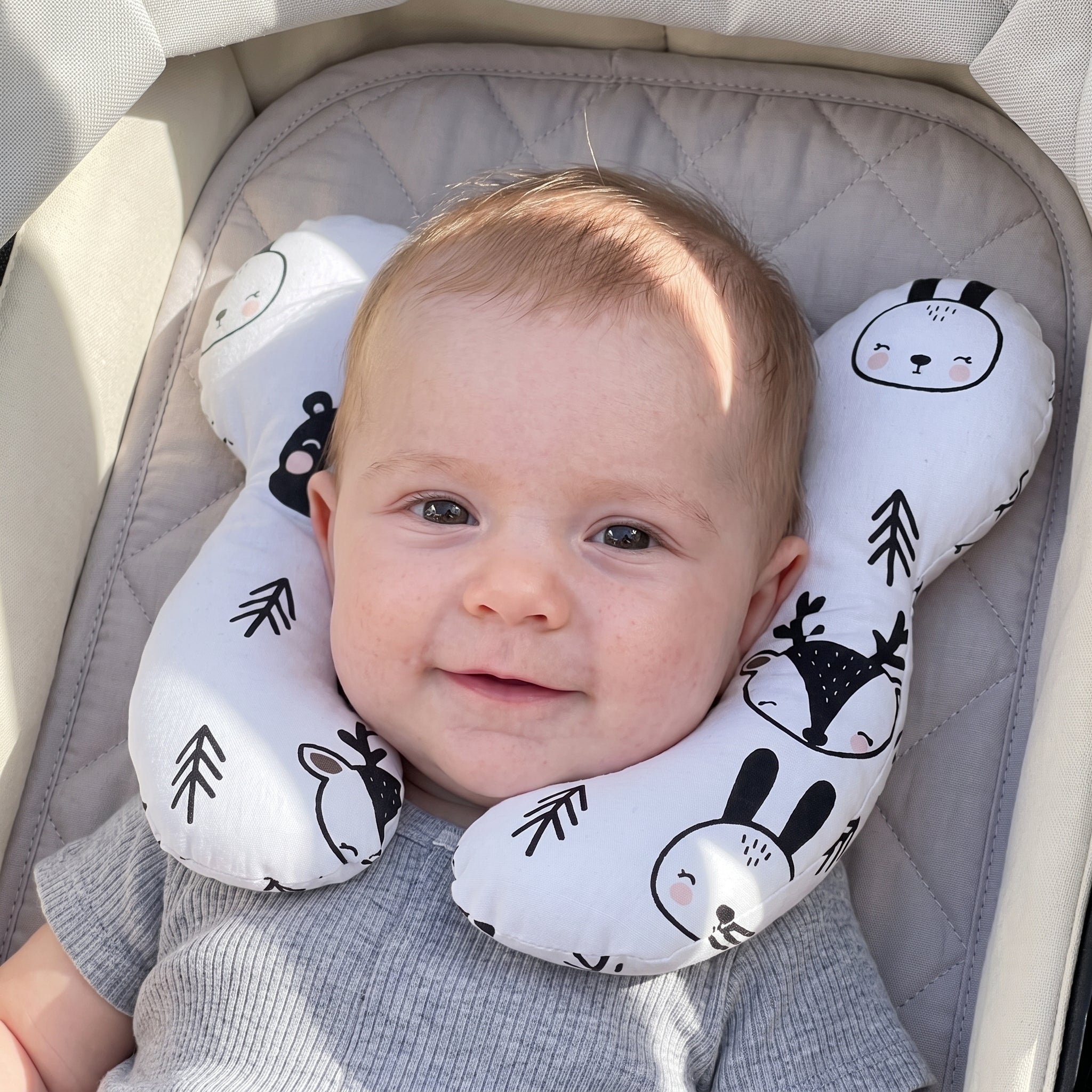 Little Manta Baby Travel Pillow