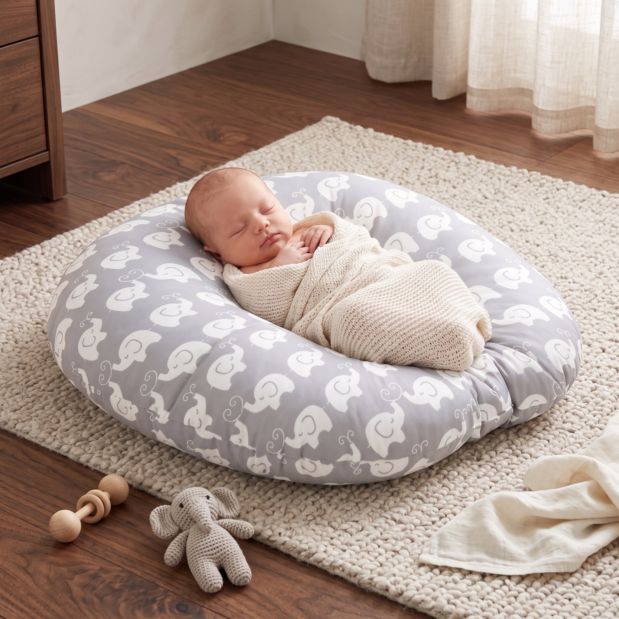Little Manta Baby Wedge Pillow