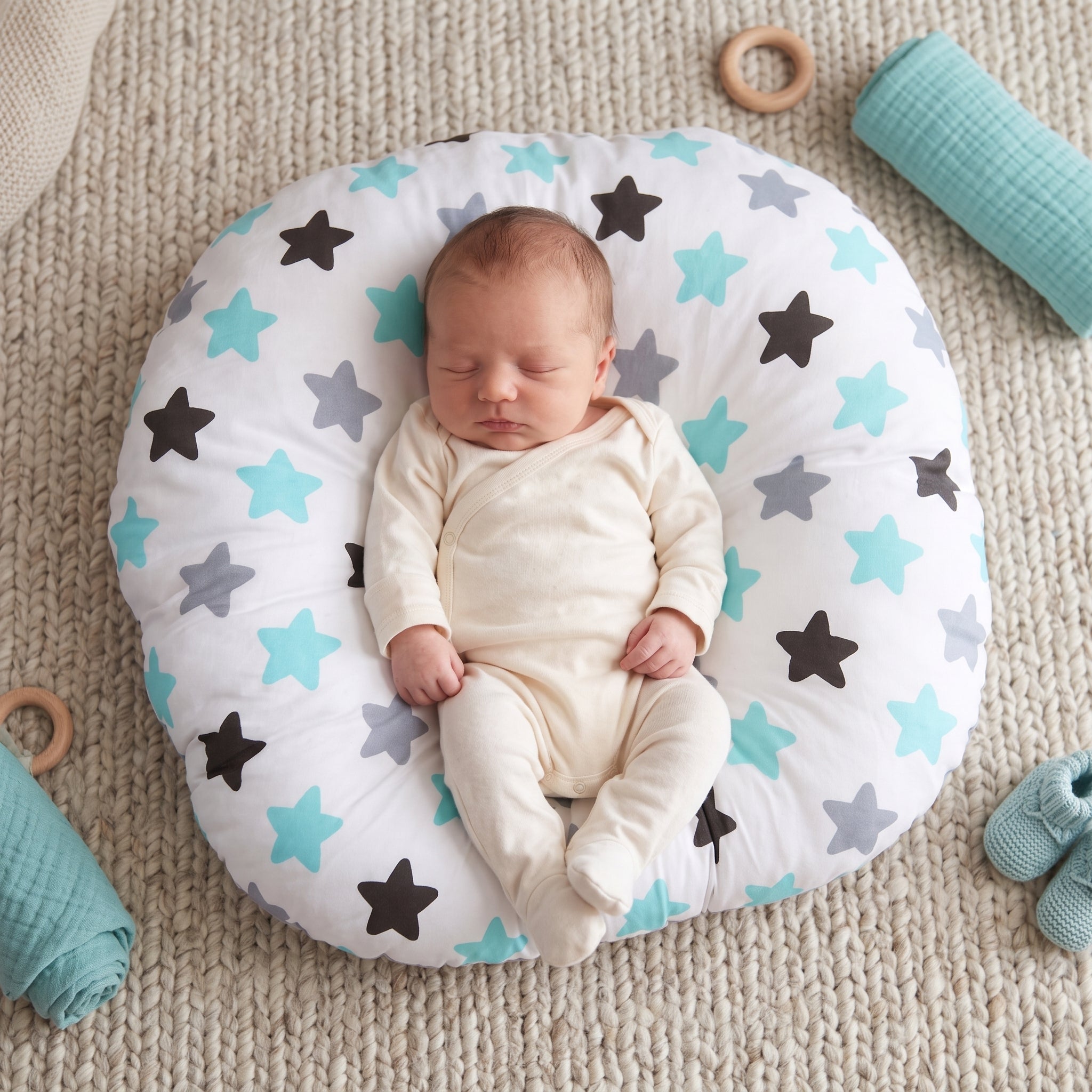 Little Manta Baby Wedge Pillow
