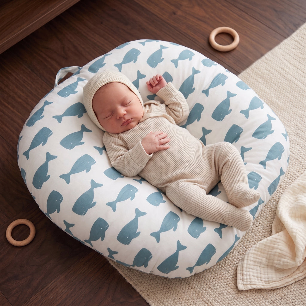 Little Manta Baby Wedge Pillow