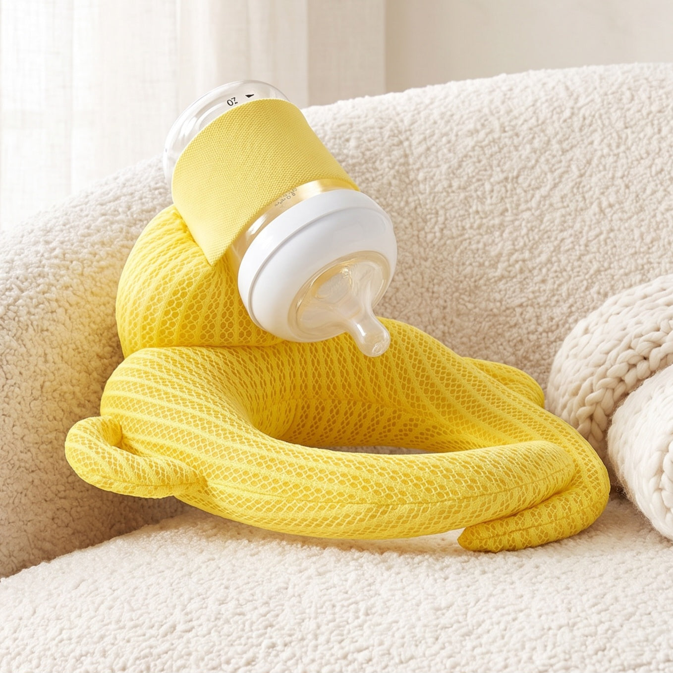 Little Manta Hands Free Baby Bottle Holder