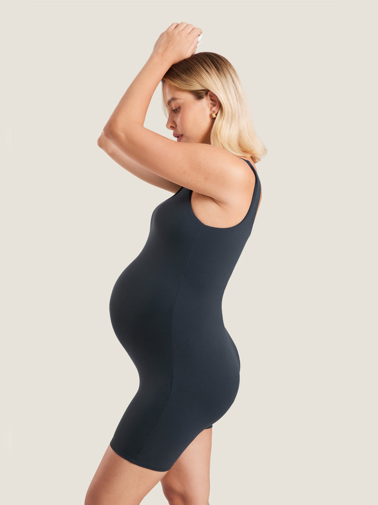 Fazo Store korte zwangerschapsjumpsuit met lage rug – 14 cm