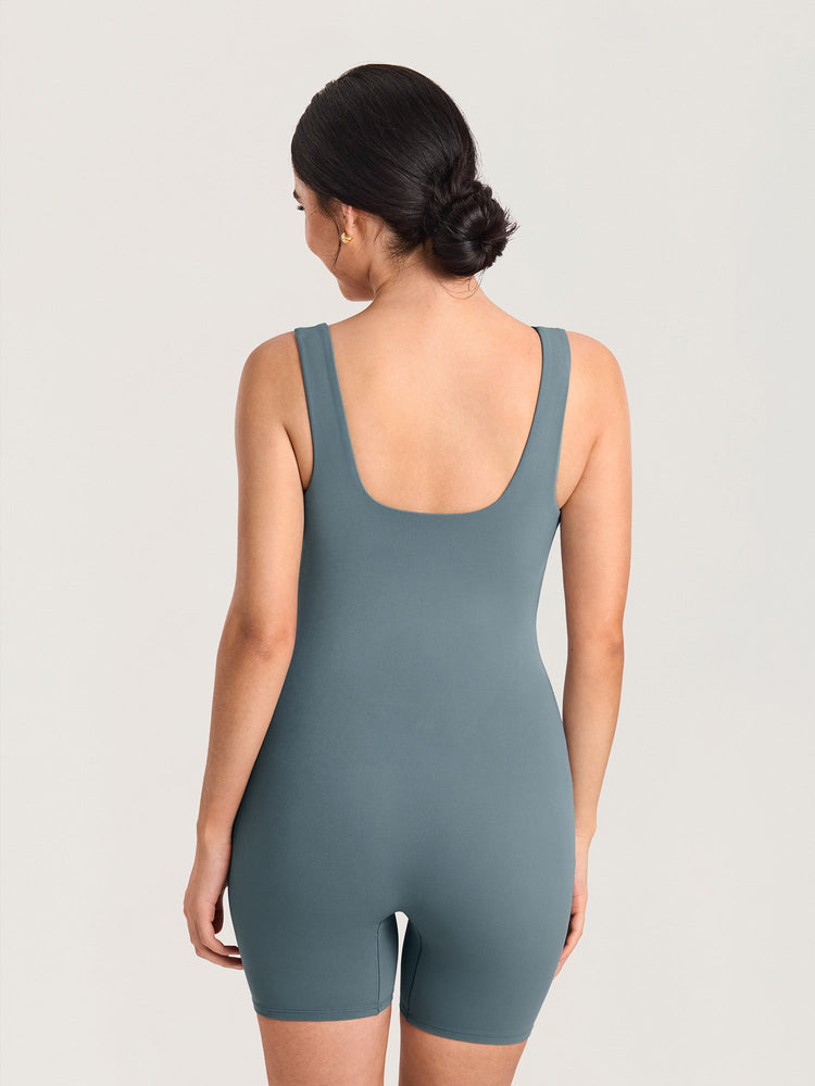 Fazo Store korte zwangerschapsjumpsuit met lage rug – 14 cm