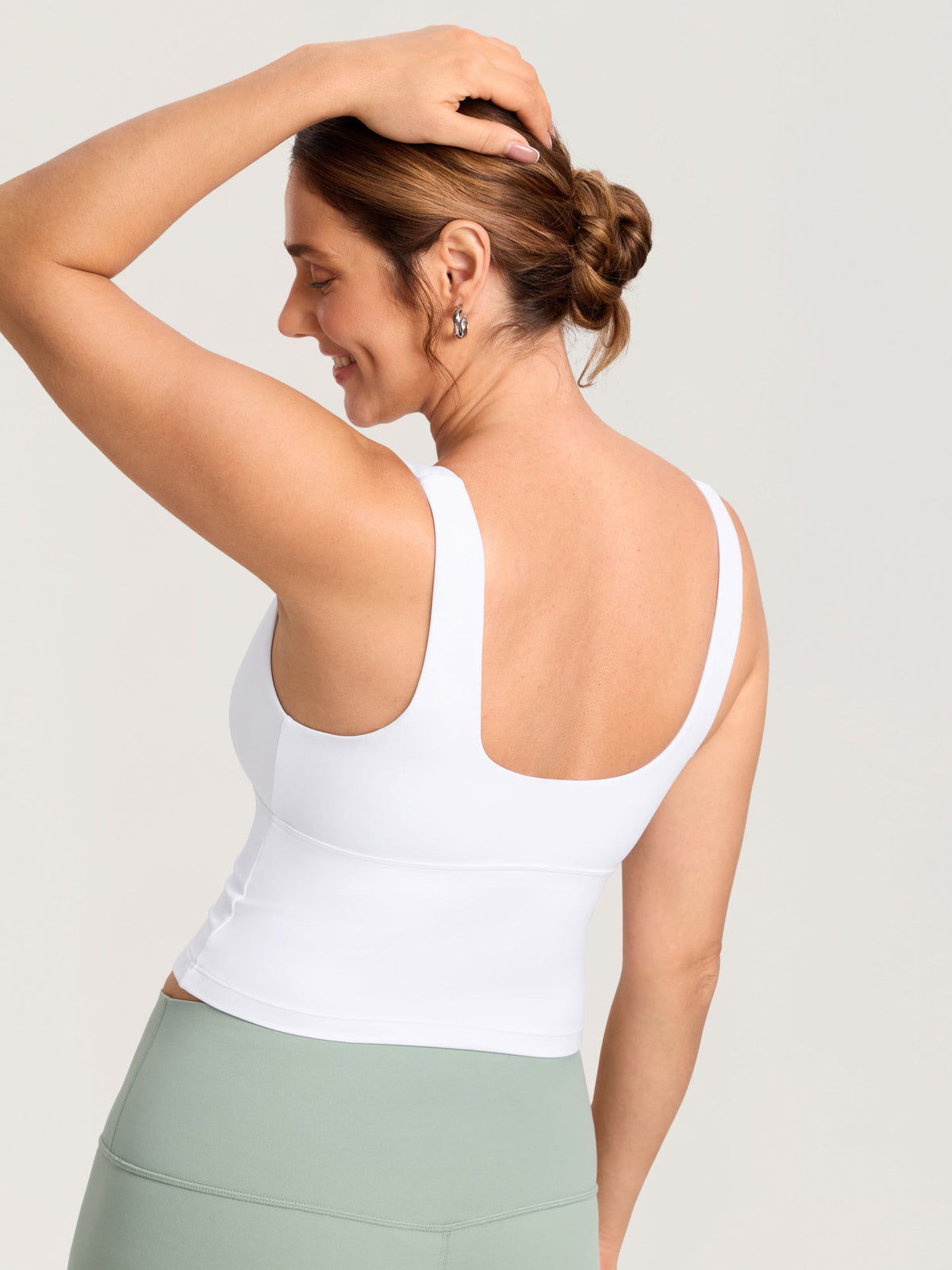 Natrelax® Crossover Nursing Crop Tank Top