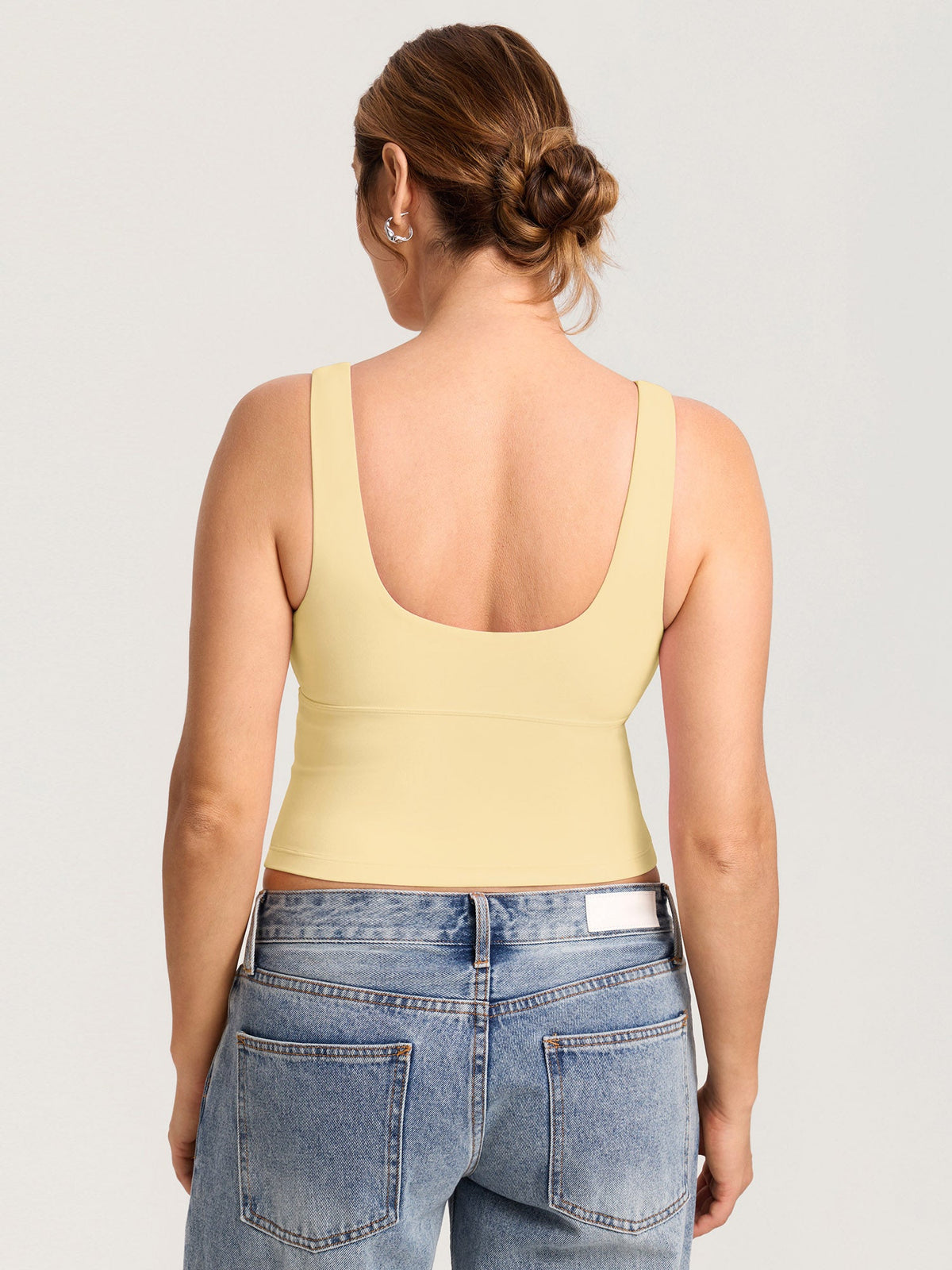 Natrelax® Crossover Nursing Crop Tank Top