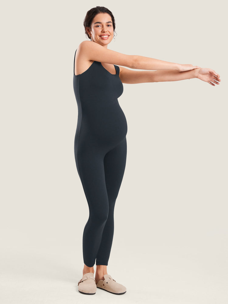 Fazo Store zwangerschapsjumpsuit met vierkante hals – 64 cm