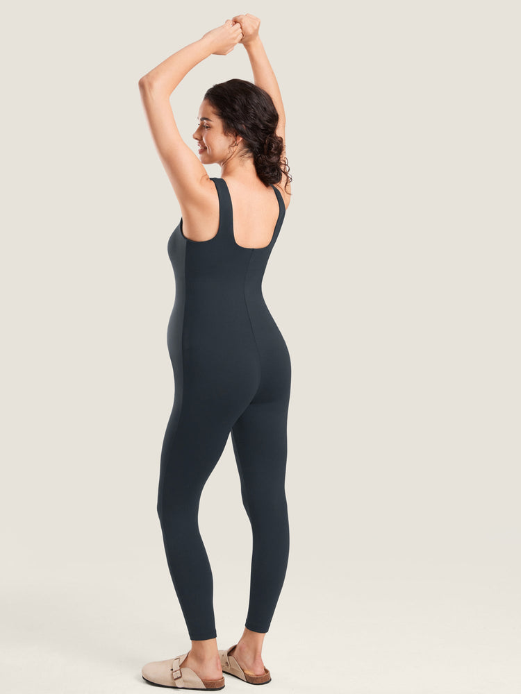 Fazo Store zwangerschapsjumpsuit met vierkante hals – 64 cm