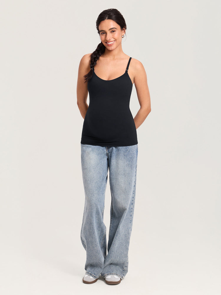 Airsofta Fixed Cup Nursing Cami Tank