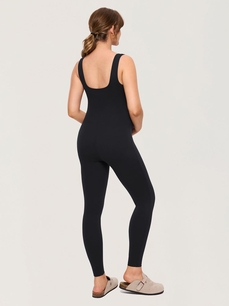 Fazo Store zwangerschapsjumpsuit met vierkante hals – 71 cm