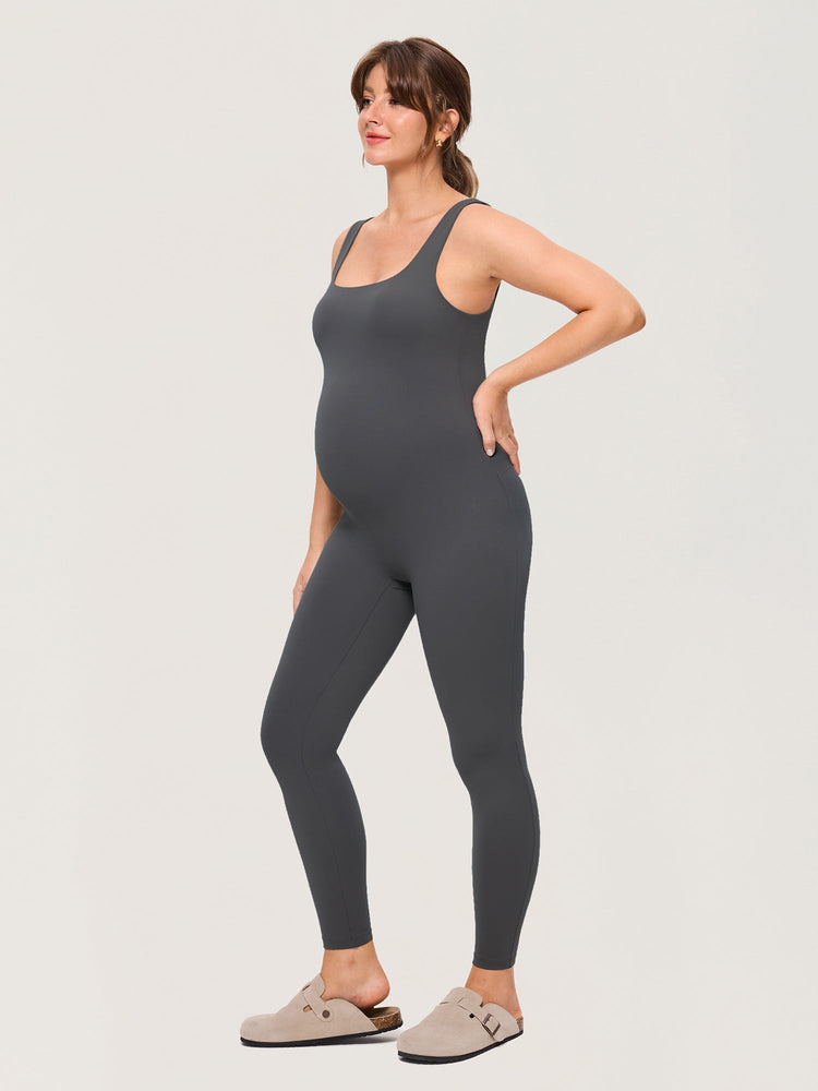 Fazo Store zwangerschapsjumpsuit met vierkante hals – 71 cm