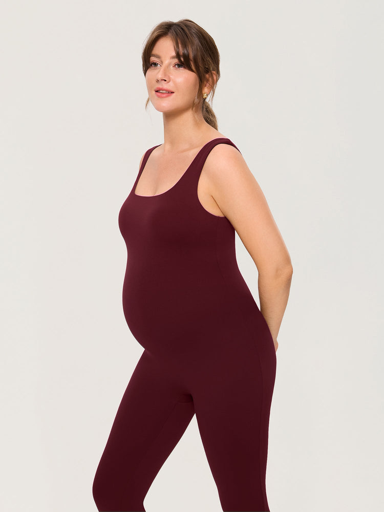 Fazo Store zwangerschapsjumpsuit met vierkante hals – 71 cm